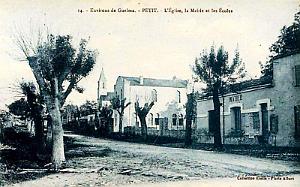 PETIT - EGLISE - MAIRIE - ECOLES